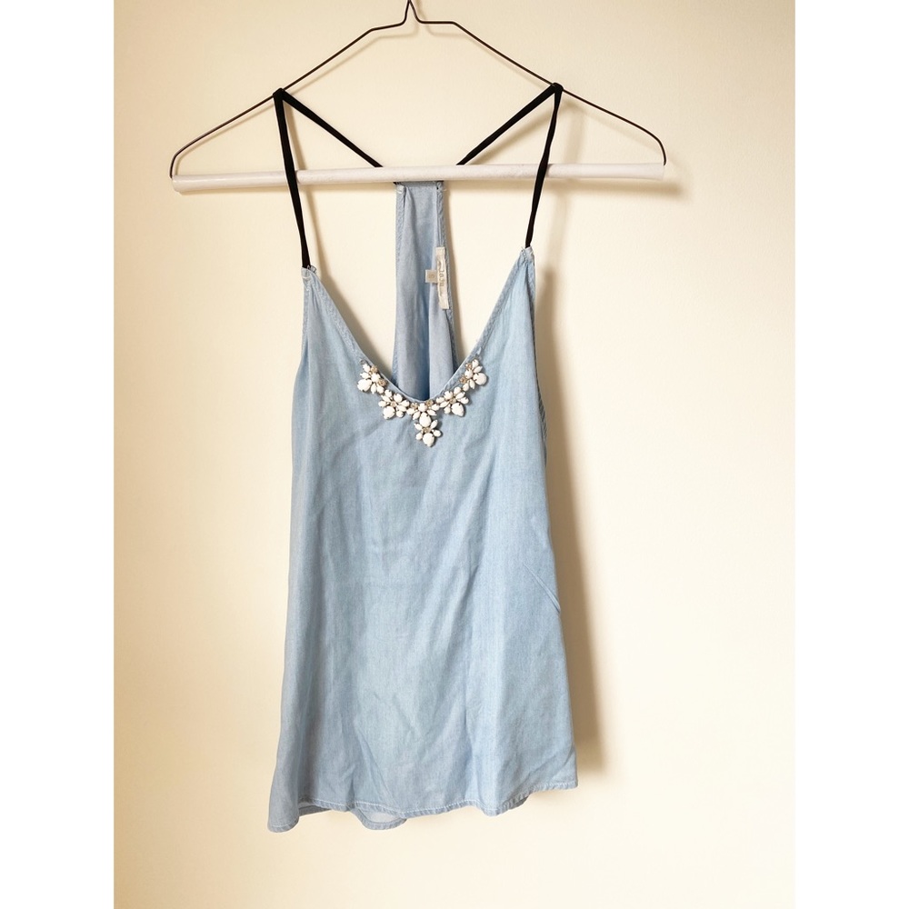 Laju denim top size small